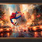 Spider-Man The Rescue - Jewel Edition Canvas