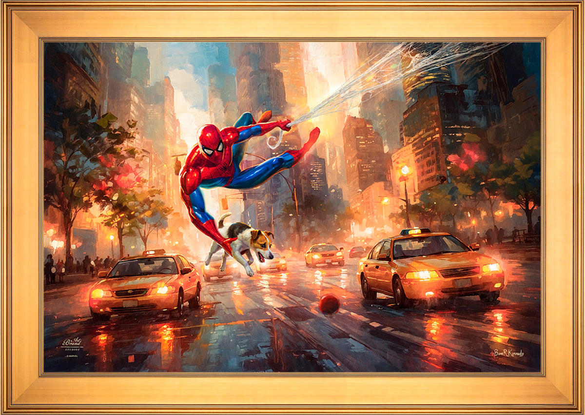 Spider-Man The Rescue - Jewel Edition Canvas