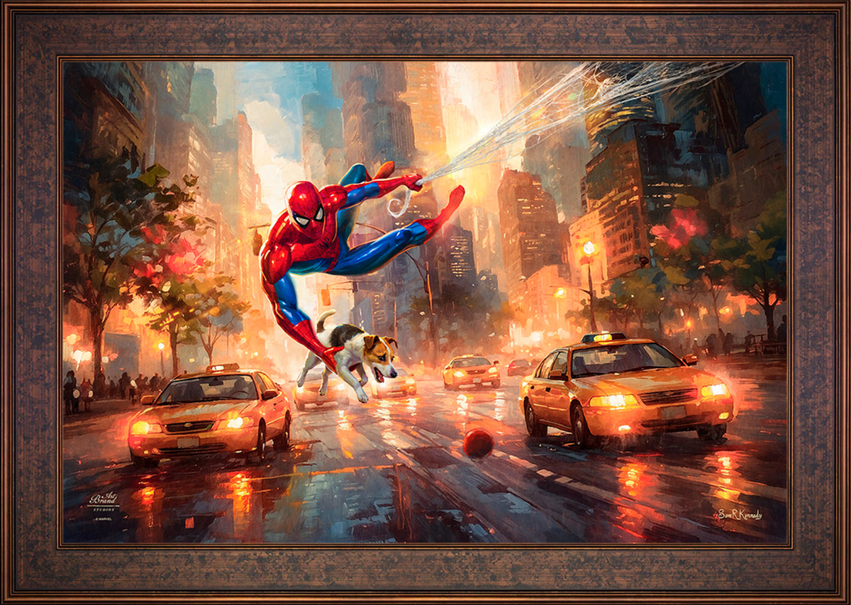 Spider-Man The Rescue - Jewel Edition Canvas
