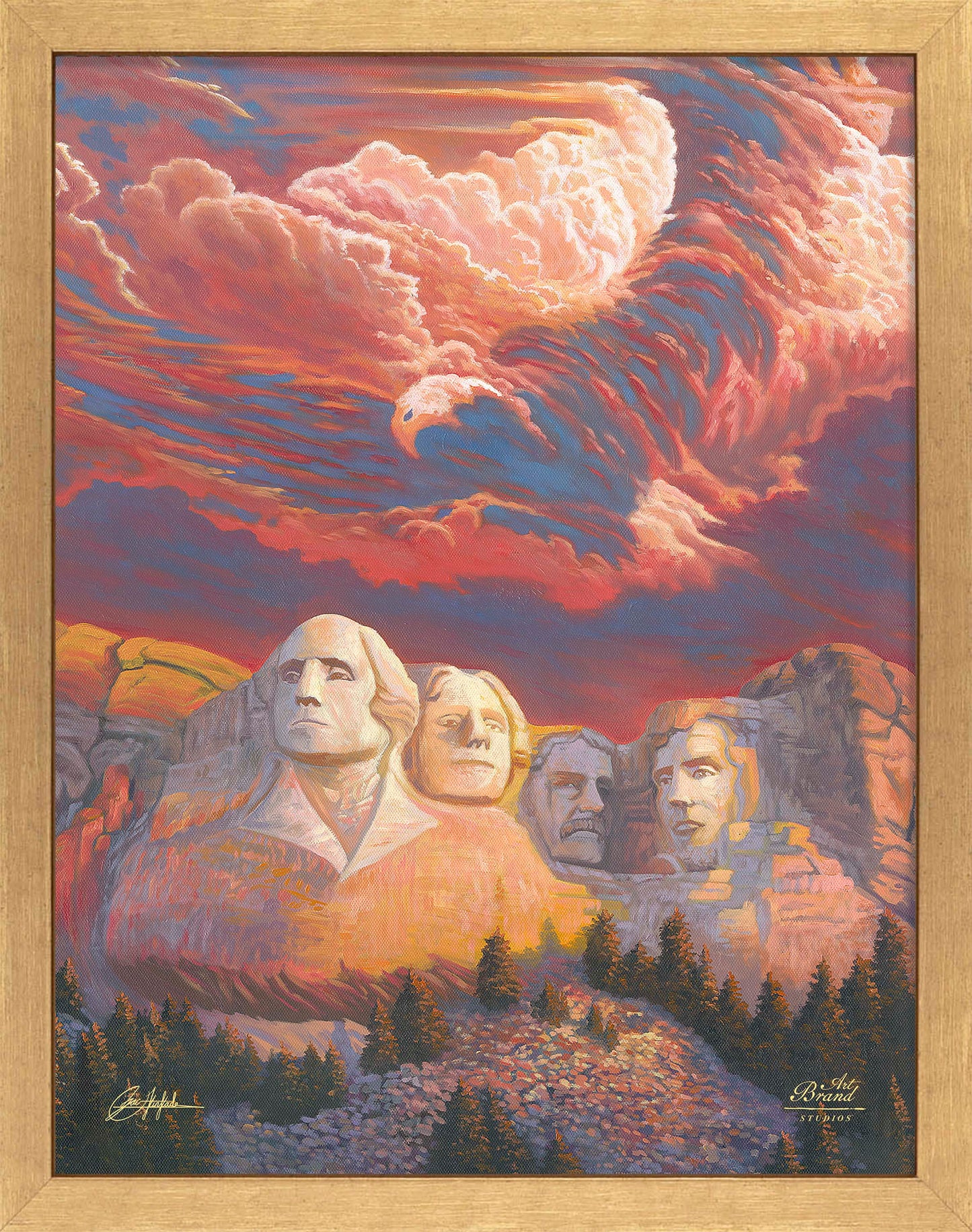 Spirit of Mt. Rushmore - Art Prints