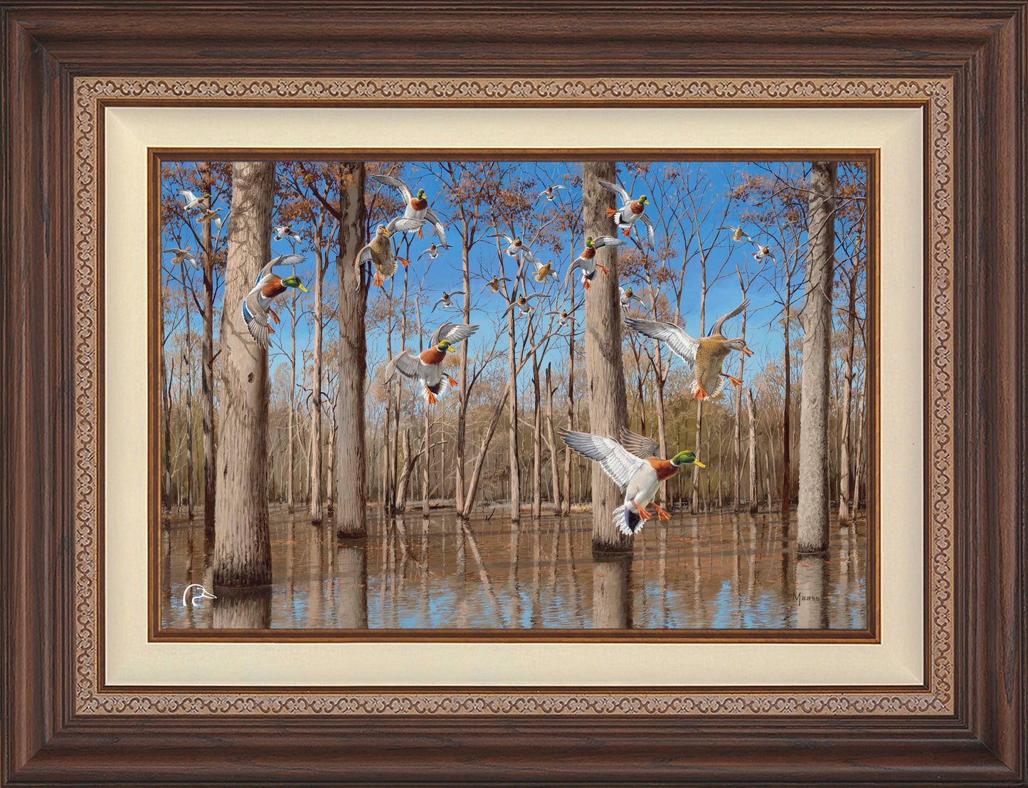 Down from the North - Mallards Limited Edition Canvas - Official Ducks Unlimited Art