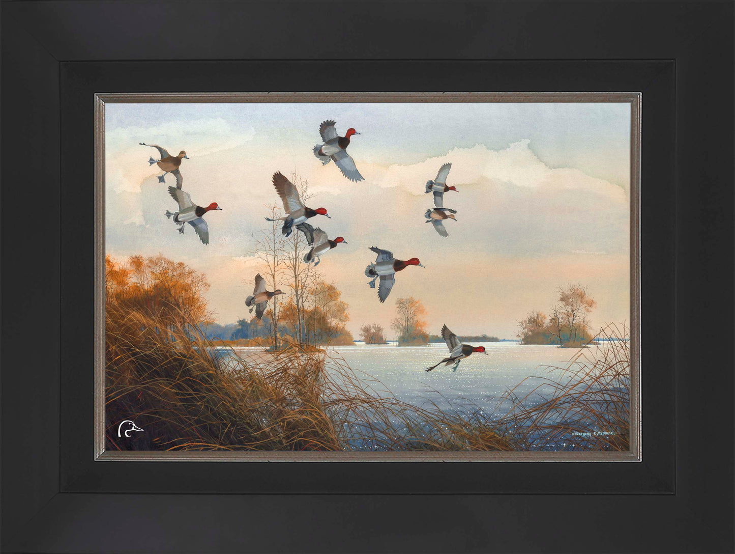 Redheads Redoubt Limited Edition Canvas - Official Ducks Unlimited Art