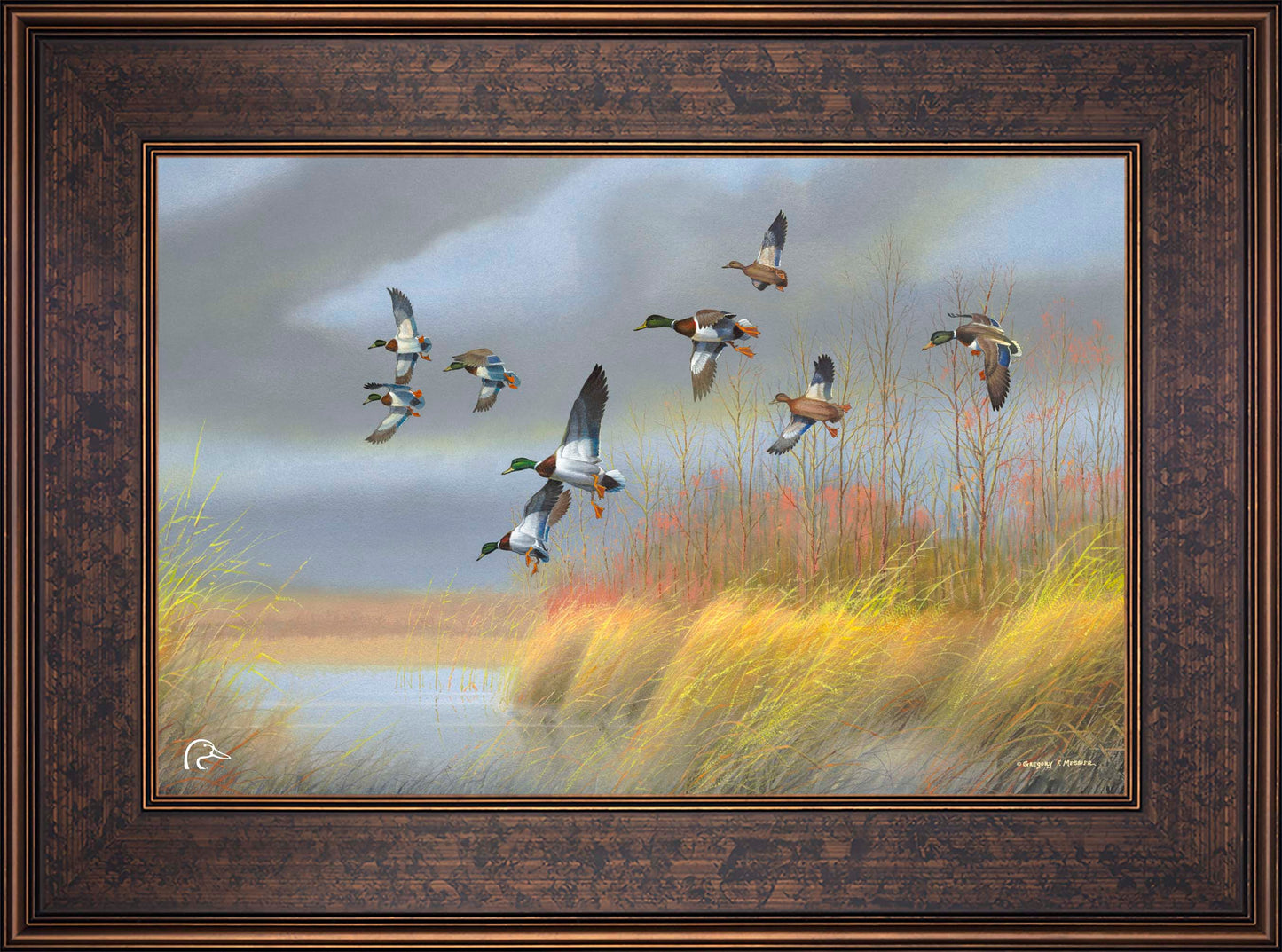 Returning Home - Mallards Limited Edition Canvas - Official Ducks Unlimited Art