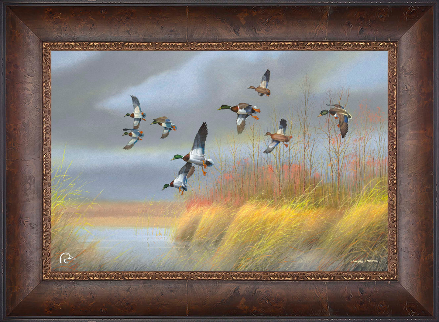 Returning Home - Mallards Limited Edition Canvas - Official Ducks Unlimited Art