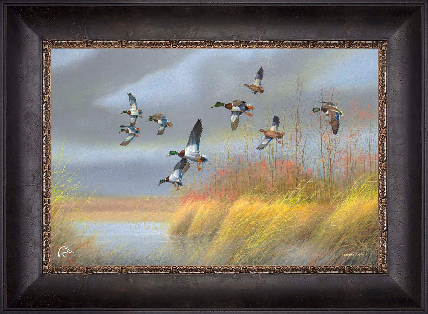 Returning Home - Mallards Limited Edition Canvas - Official Ducks Unlimited Art