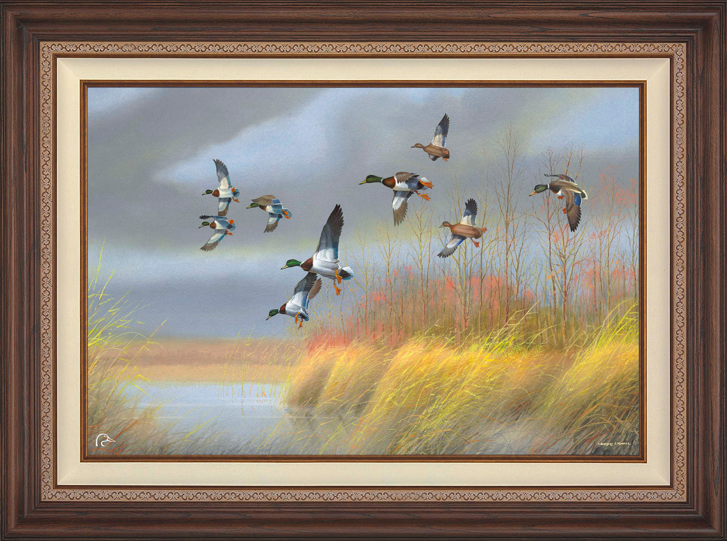 Returning Home - Mallards Limited Edition Canvas - Official Ducks Unlimited Art