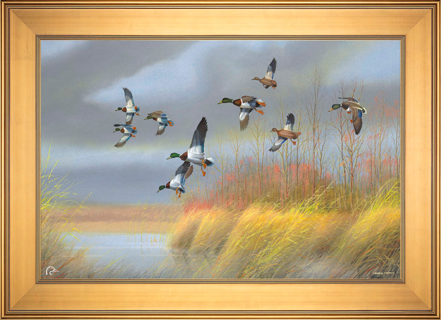 Returning Home - Mallards Limited Edition Canvas - Official Ducks Unlimited Art