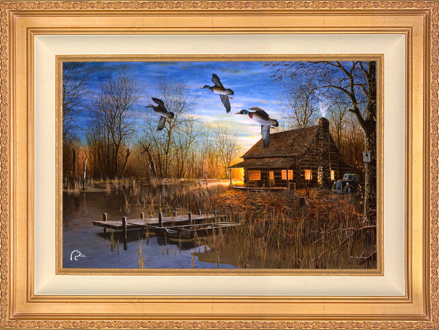 Passing Through Limited Edition Canvas - Official Ducks Unlimited Art