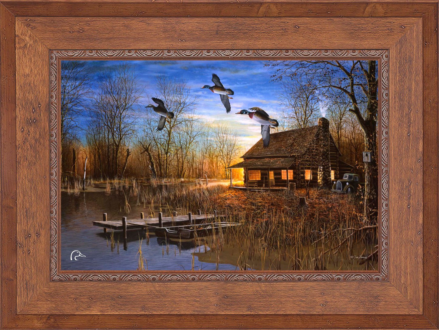 Passing Through Limited Edition Canvas - Official Ducks Unlimited Art