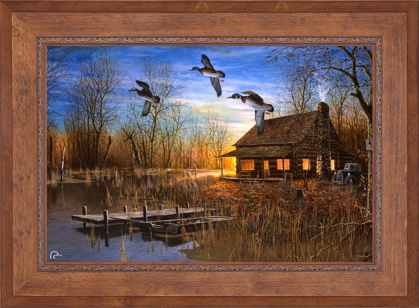 Passing Through Limited Edition Canvas - Official Ducks Unlimited Art