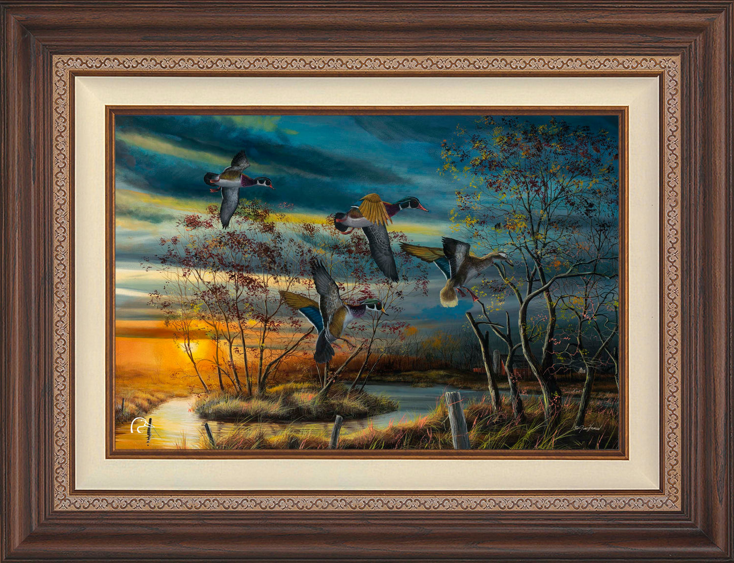 Autumn Splendor Limited Edition Canvas - Official Ducks Unlimited Art