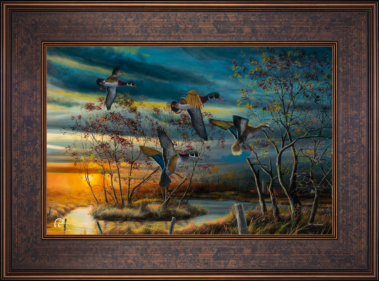 Autumn Splendor Limited Edition Canvas - Official Ducks Unlimited Art
