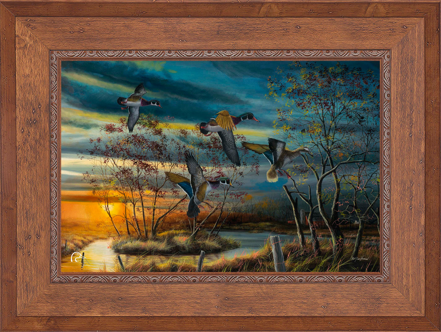 Autumn Splendor Limited Edition Canvas - Official Ducks Unlimited Art