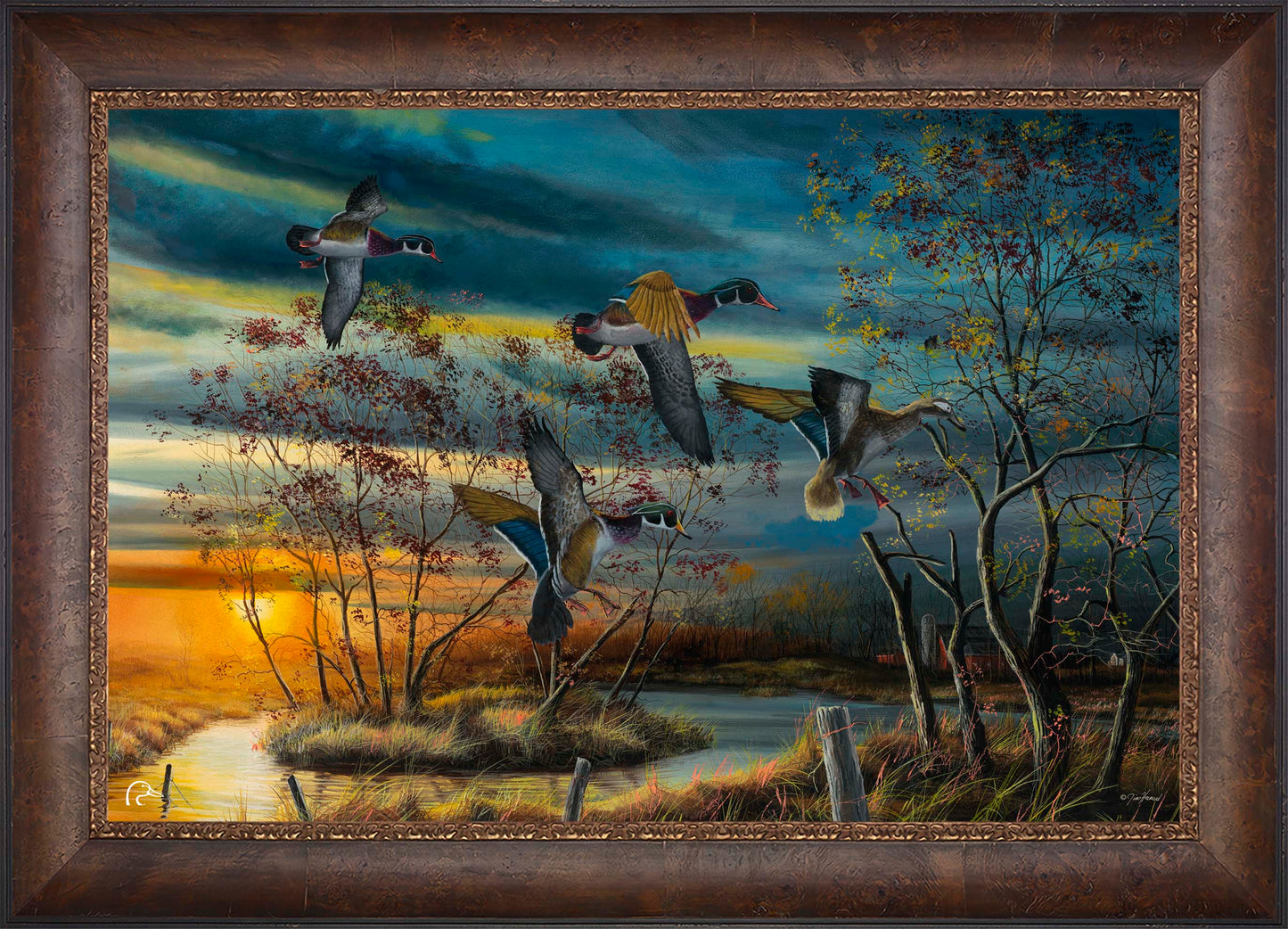 Autumn Splendor Limited Edition Canvas - Official Ducks Unlimited Art