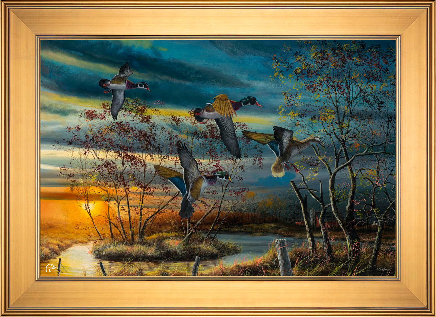 Autumn Splendor Limited Edition Canvas - Official Ducks Unlimited Art