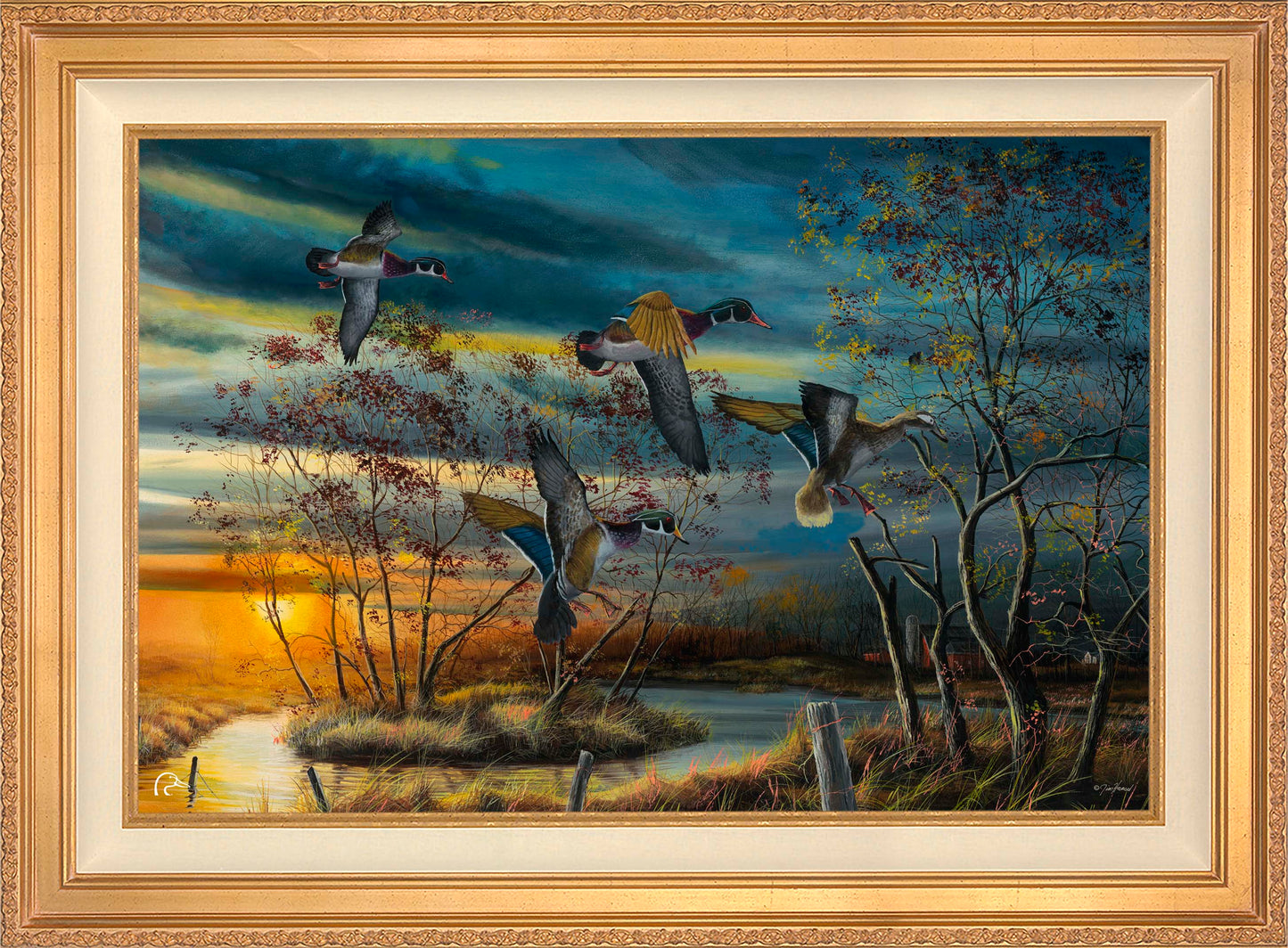 Autumn Splendor Limited Edition Canvas - Official Ducks Unlimited Art