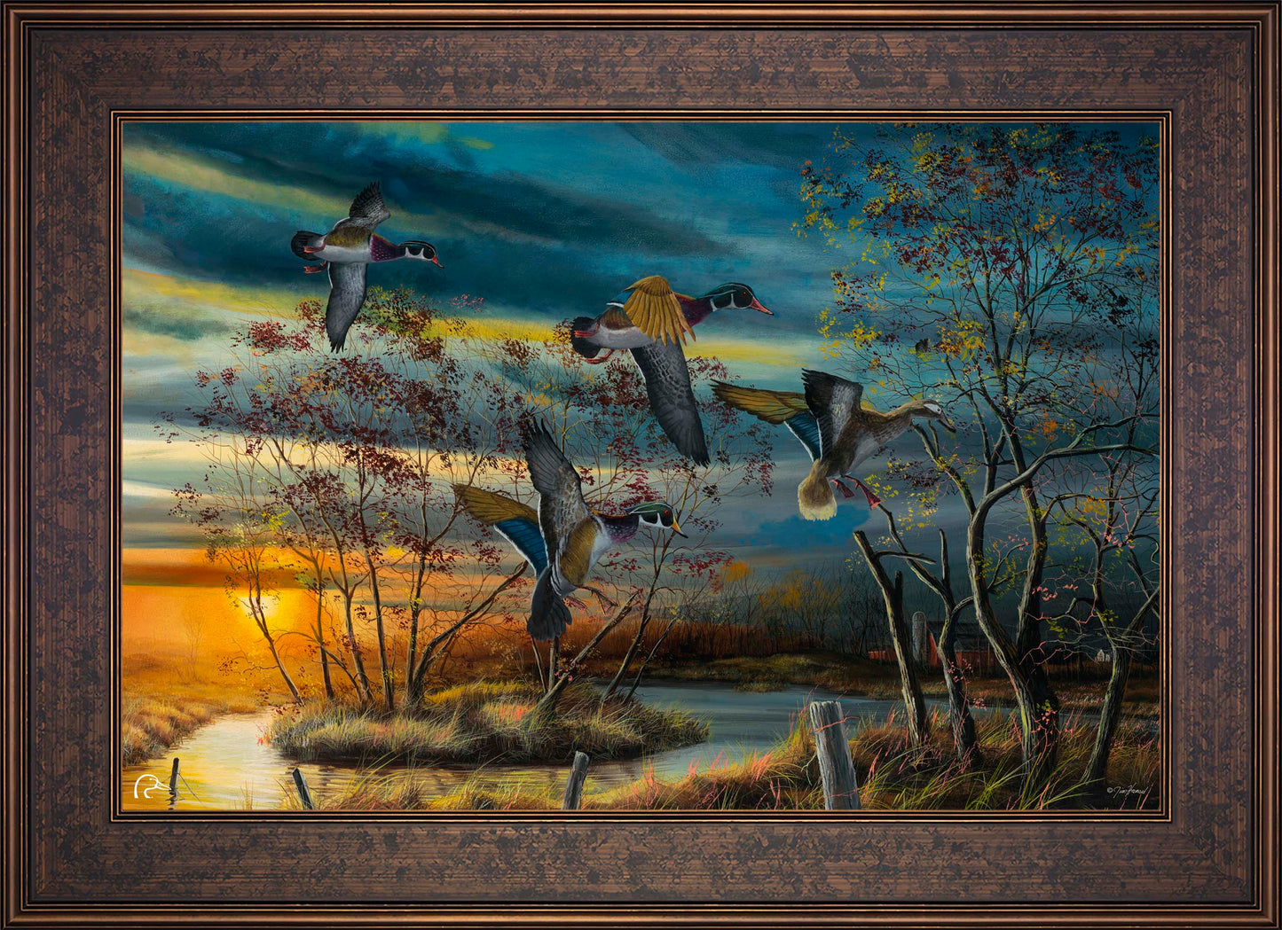 Autumn Splendor Limited Edition Canvas - Official Ducks Unlimited Art