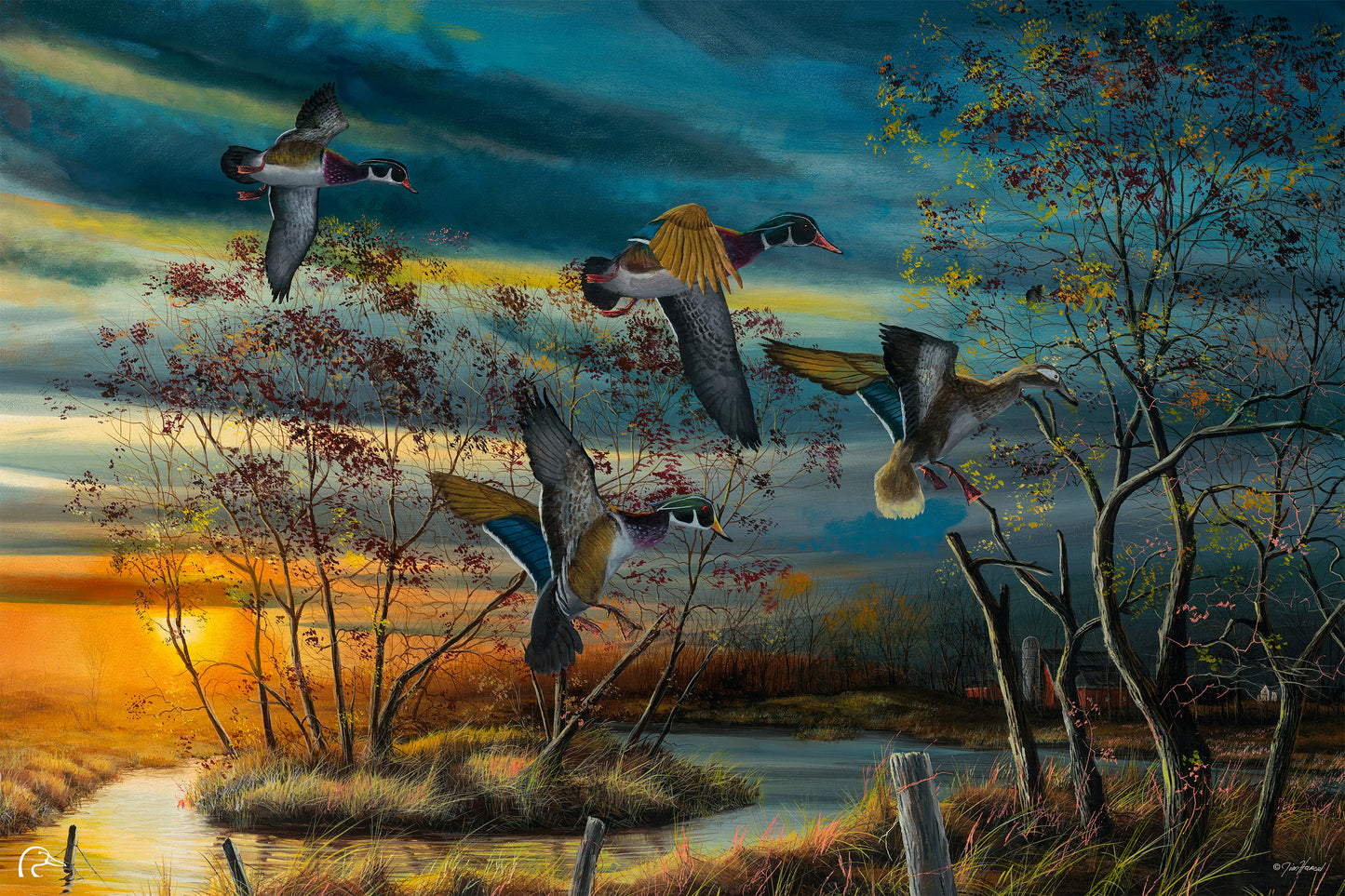 Autumn Splendor Limited Edition Canvas - Official Ducks Unlimited Art