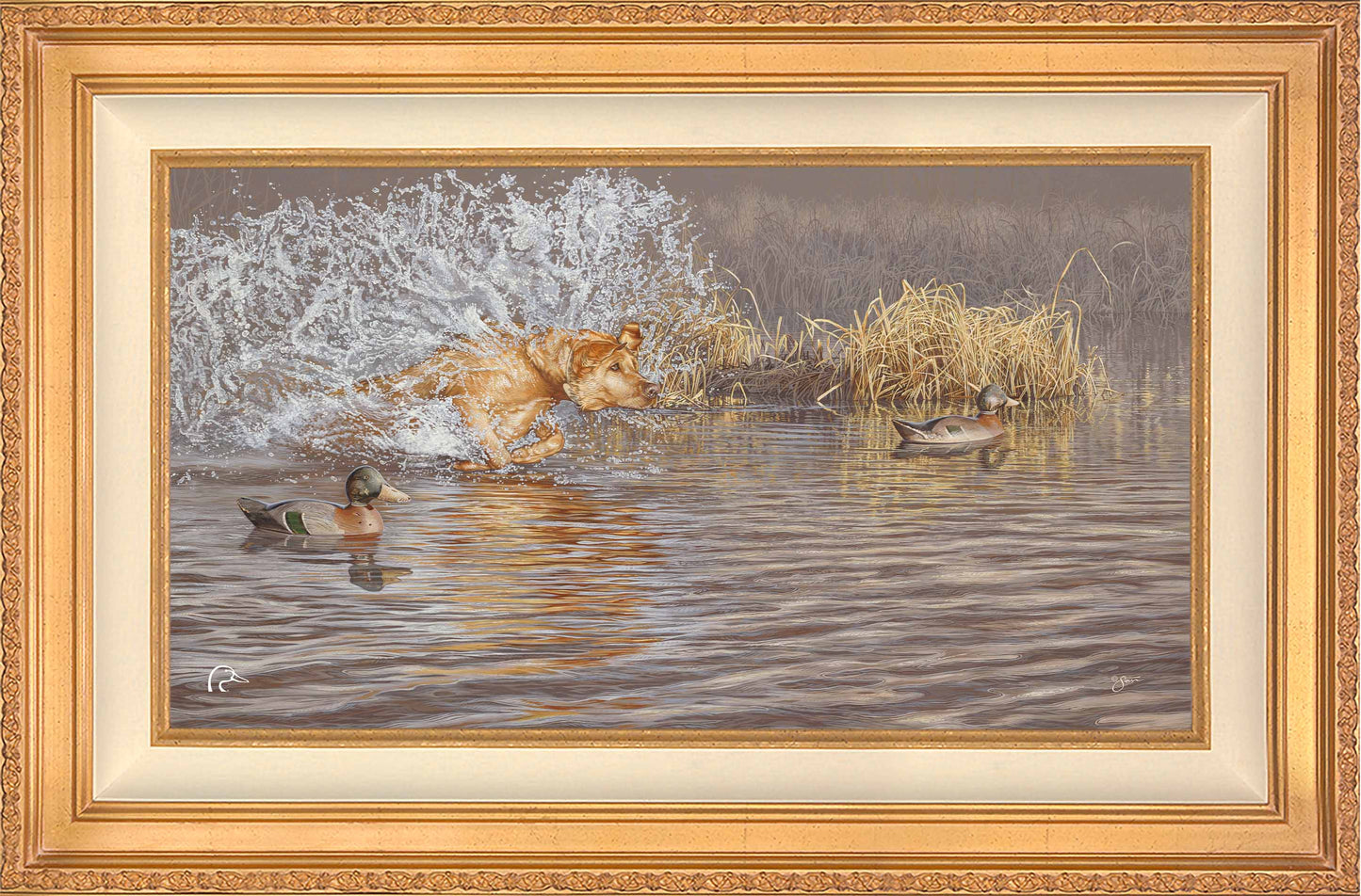 Time to Shine Limited Edition Canvas - Official Ducks Unlimited Art