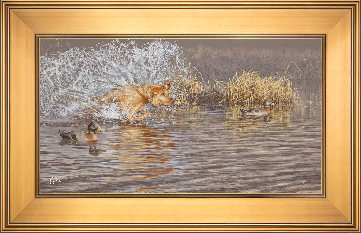 Time to Shine Limited Edition Canvas - Official Ducks Unlimited Art