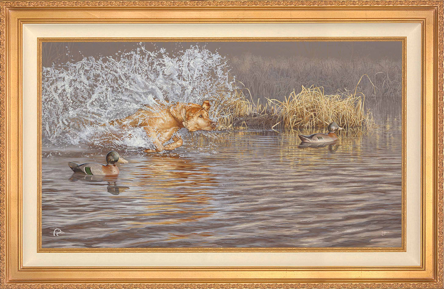 Time to Shine Limited Edition Canvas - Official Ducks Unlimited Art