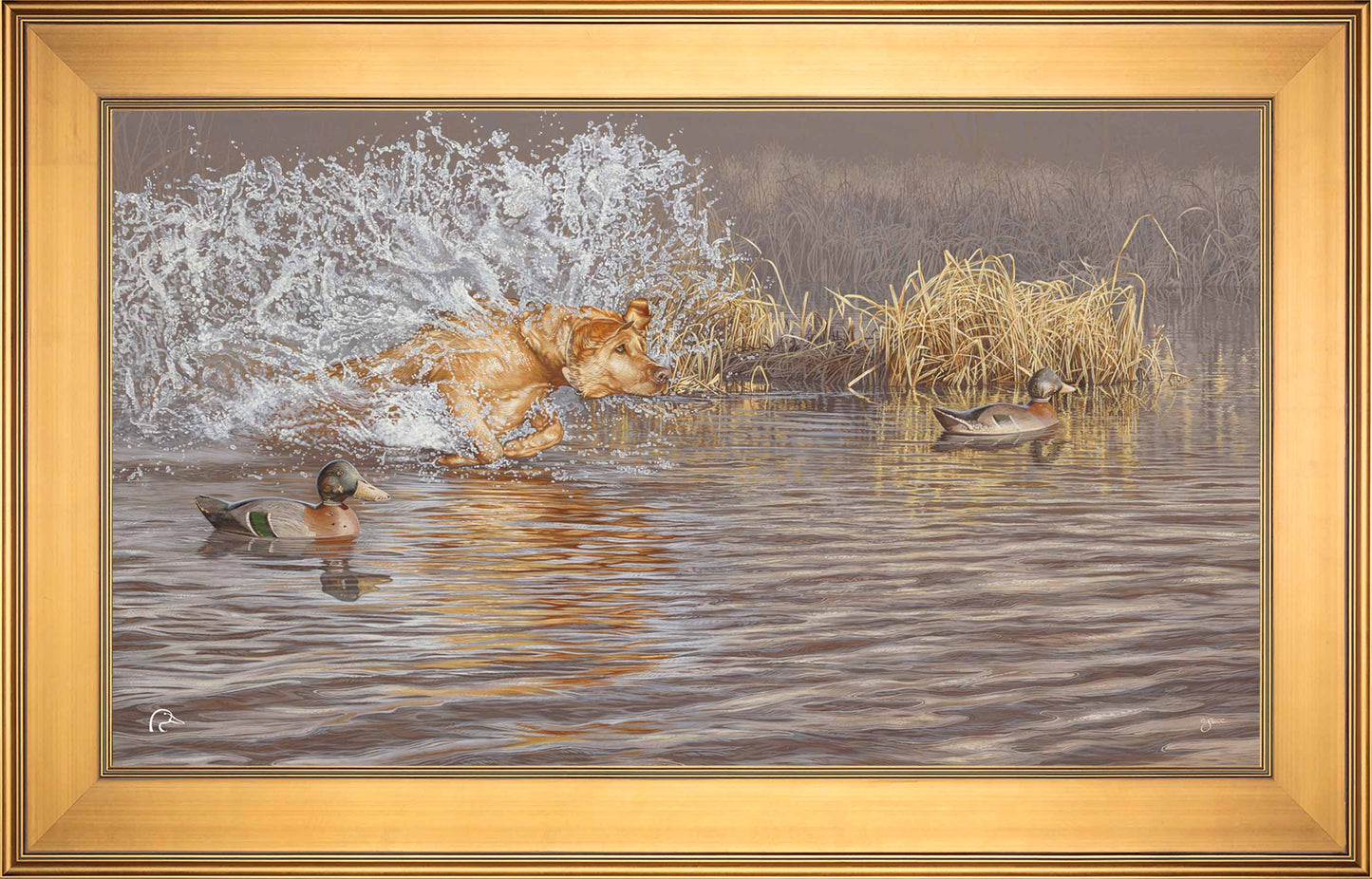 Time to Shine Limited Edition Canvas - Official Ducks Unlimited Art