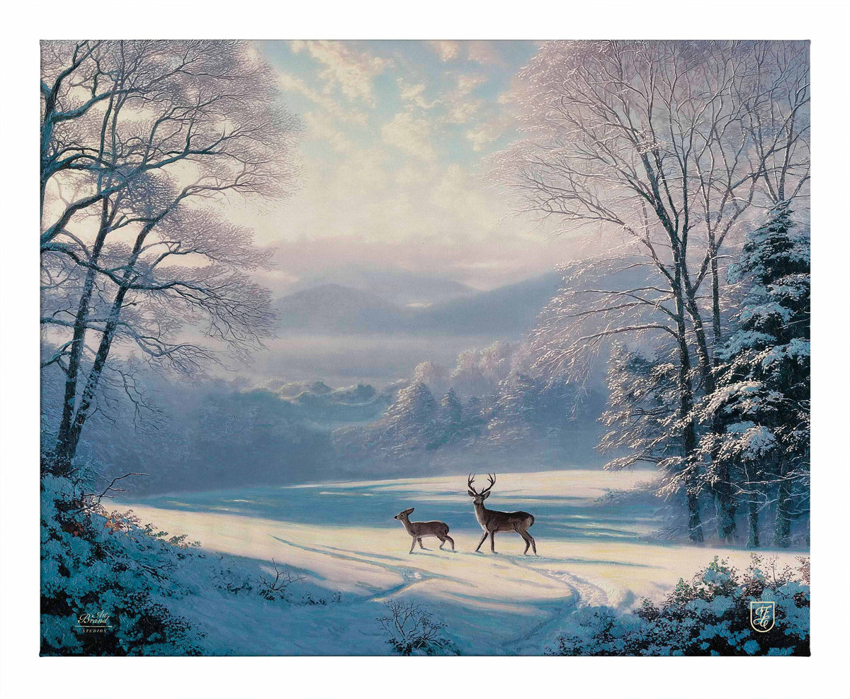 Winter's Grace - 24" x 30 Gallery Wrapped Canvas