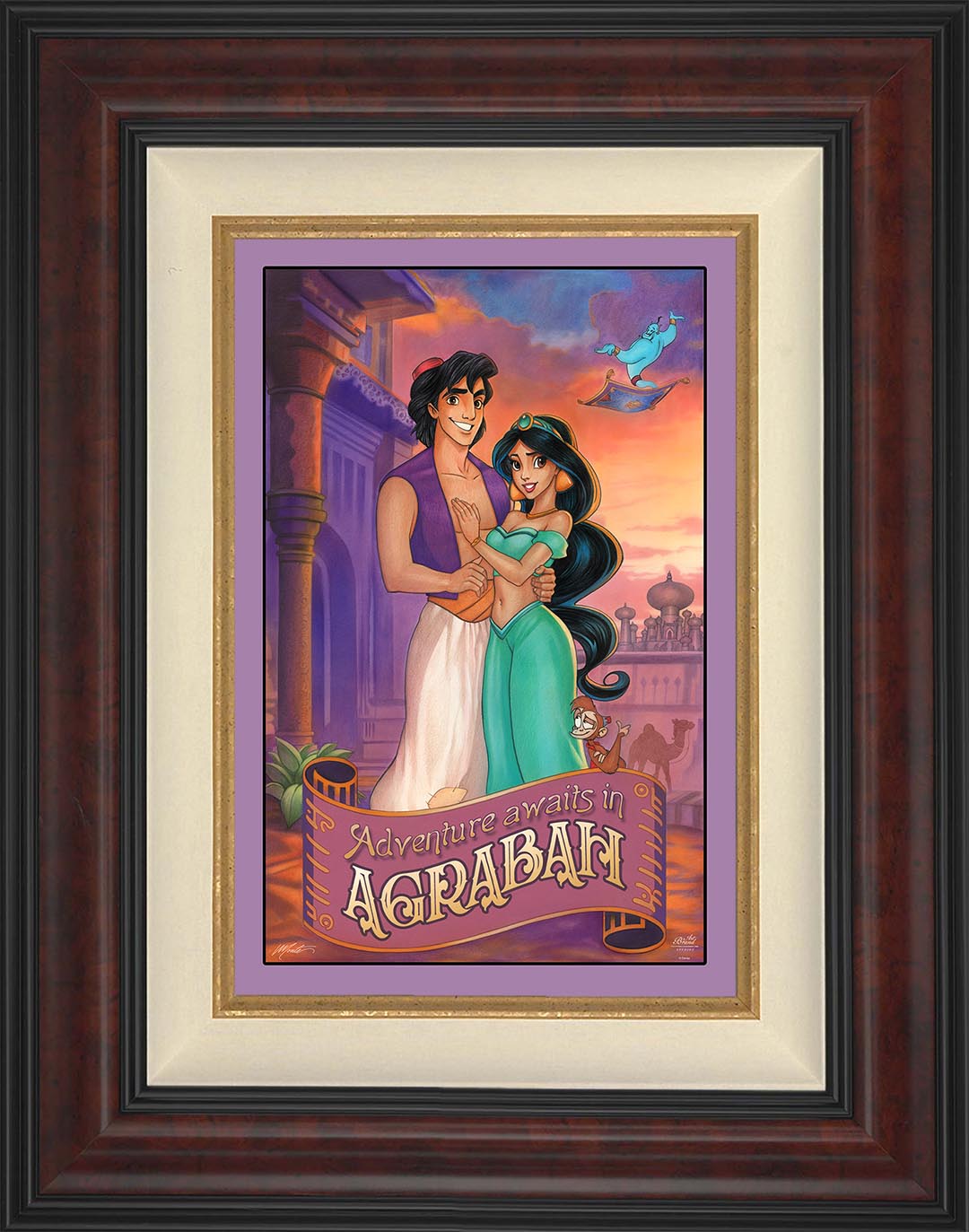 Disney's Aladdin - Adventure Awaits in Agrabah - Limited Edition Canvas