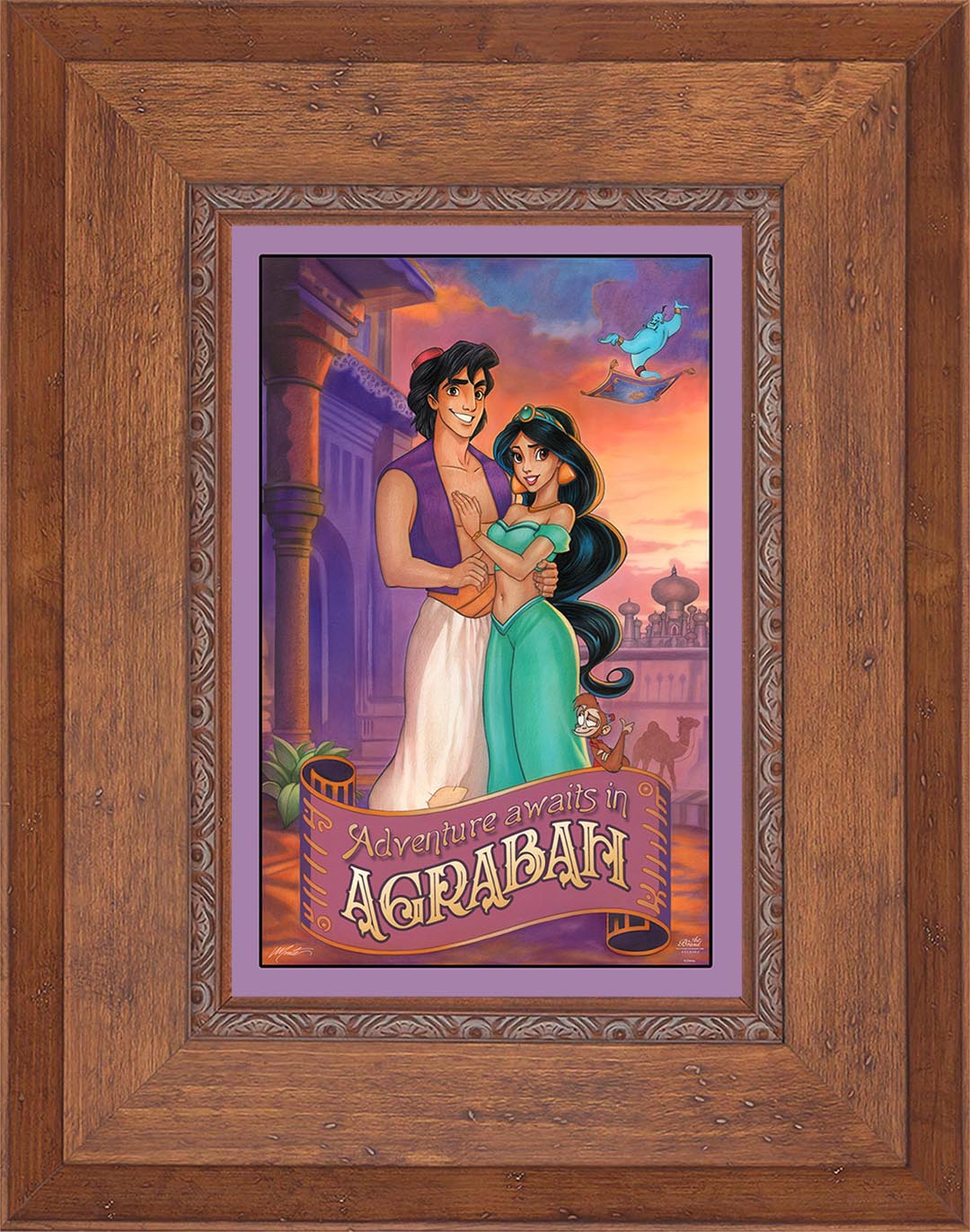 Disney's Aladdin - Adventure Awaits in Agrabah - Limited Edition Canvas
