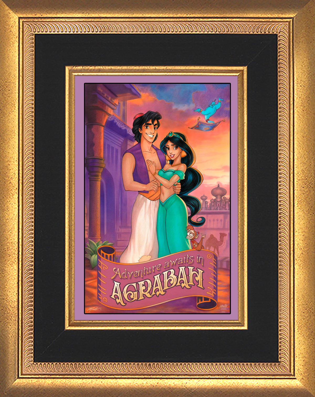 Disney's Aladdin - Adventure Awaits in Agrabah - Limited Edition Canvas