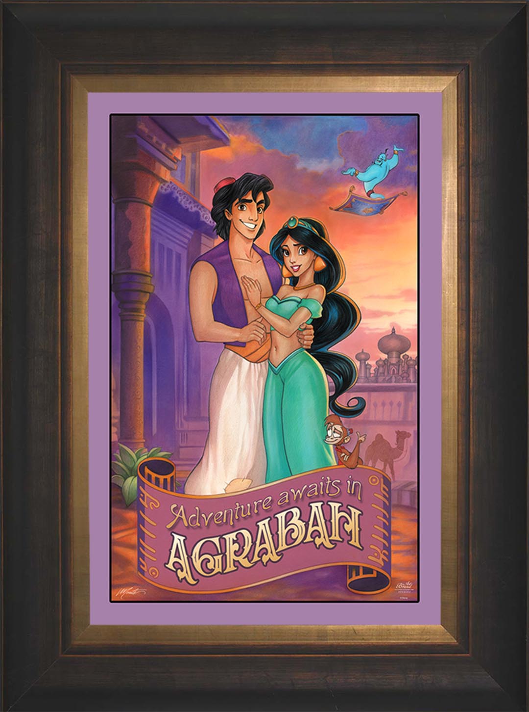 Disney's Aladdin - Adventure Awaits in Agrabah - Limited Edition Canvas