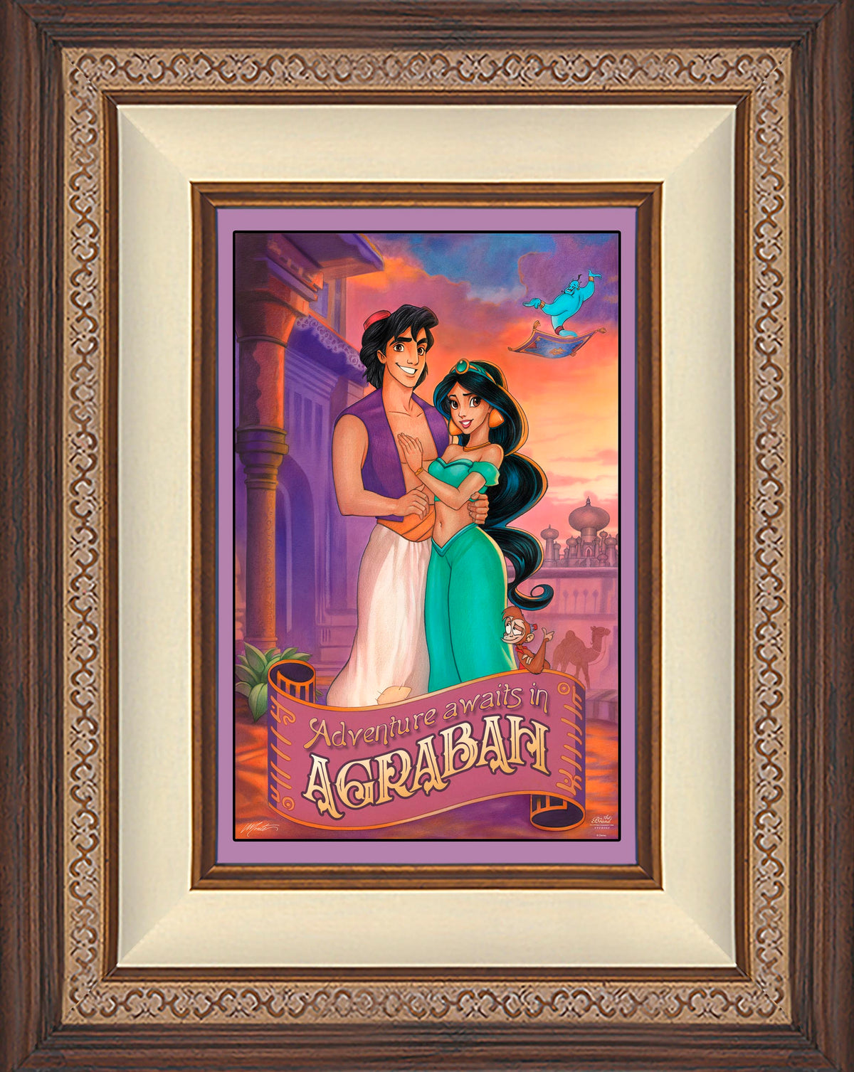 Disney's Aladdin - Adventure Awaits in Agrabah - Limited Edition Canvas