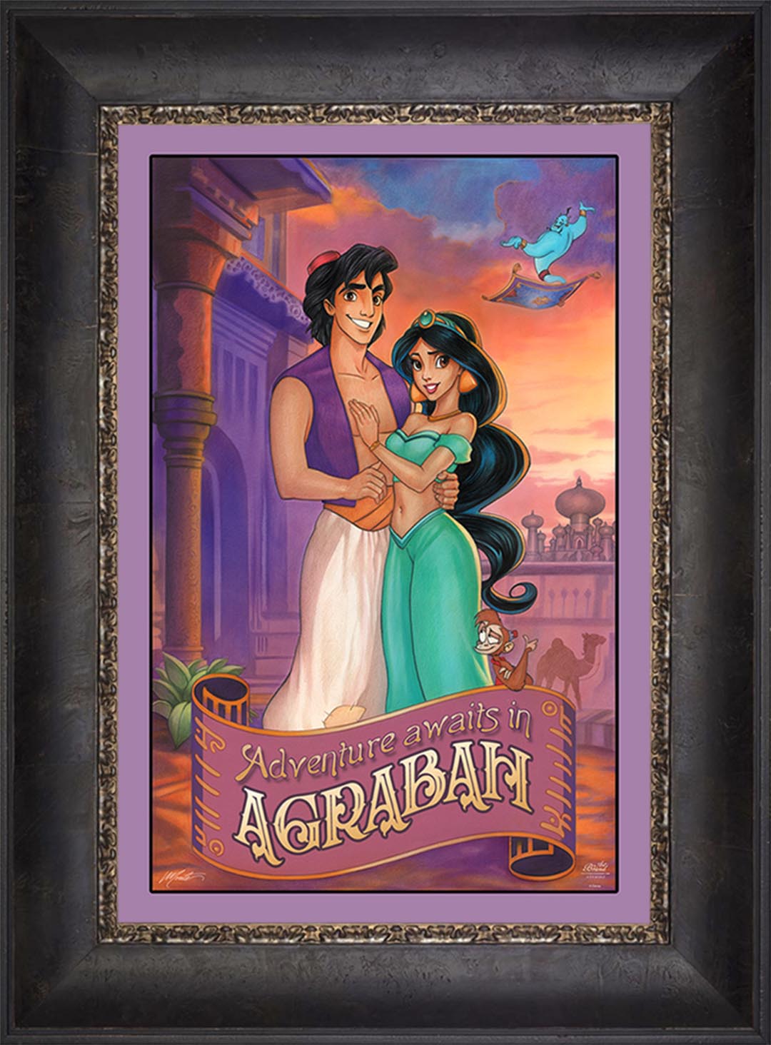 Disney's Aladdin - Adventure Awaits in Agrabah - Limited Edition Canvas