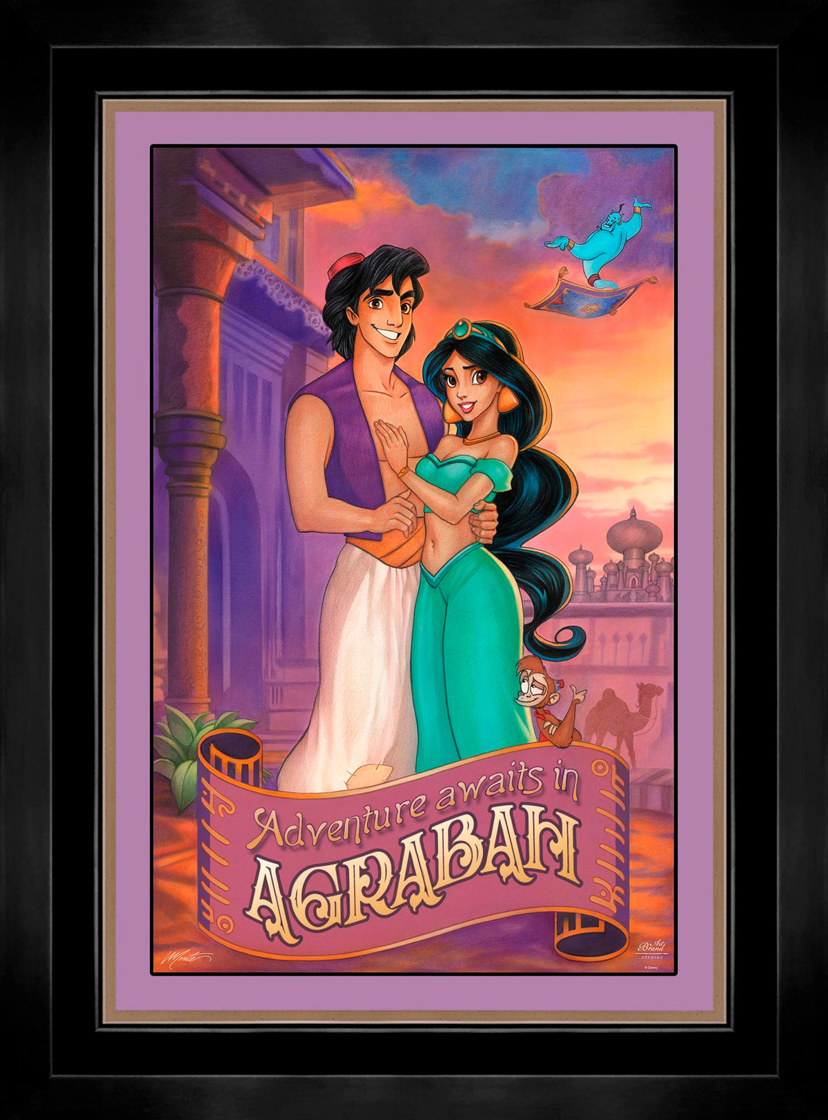 Disney's Aladdin - Adventure Awaits in Agrabah - Limited Edition Canvas