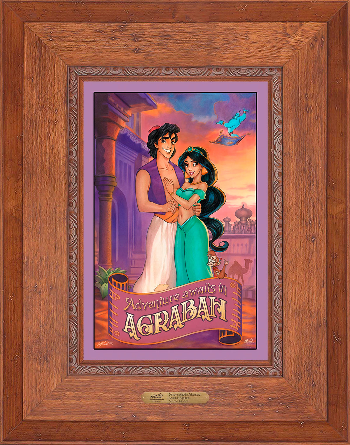 Disney's Aladdin - Adventure Awaits in Agrabah - Limited Edition Canvas