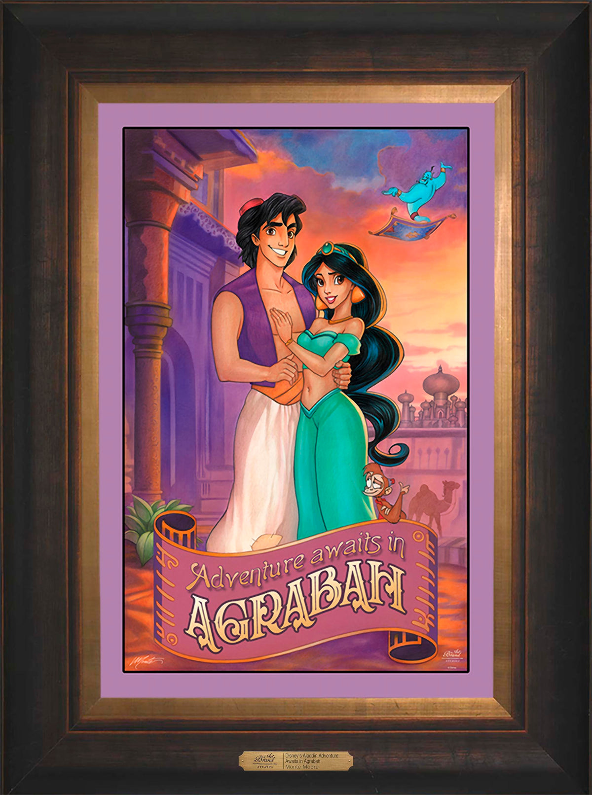 Disney's Aladdin - Adventure Awaits in Agrabah - Limited Edition Canvas