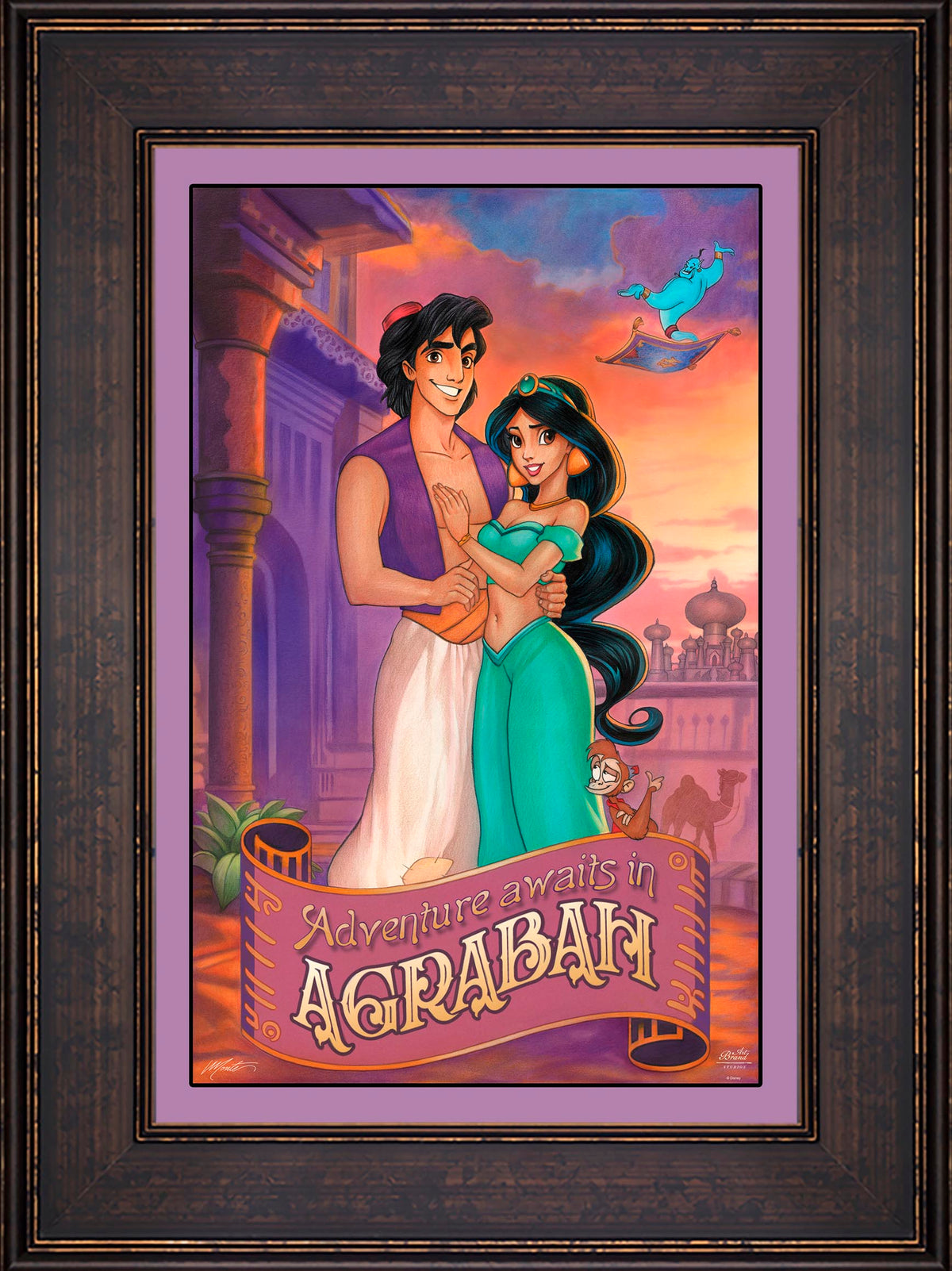 Disney's Aladdin - Adventure Awaits in Agrabah - Limited Edition Canvas