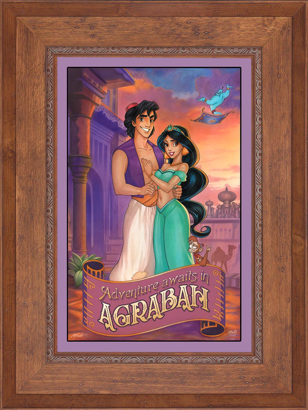 Disney's Aladdin - Adventure Awaits in Agrabah - Limited Edition Canvas