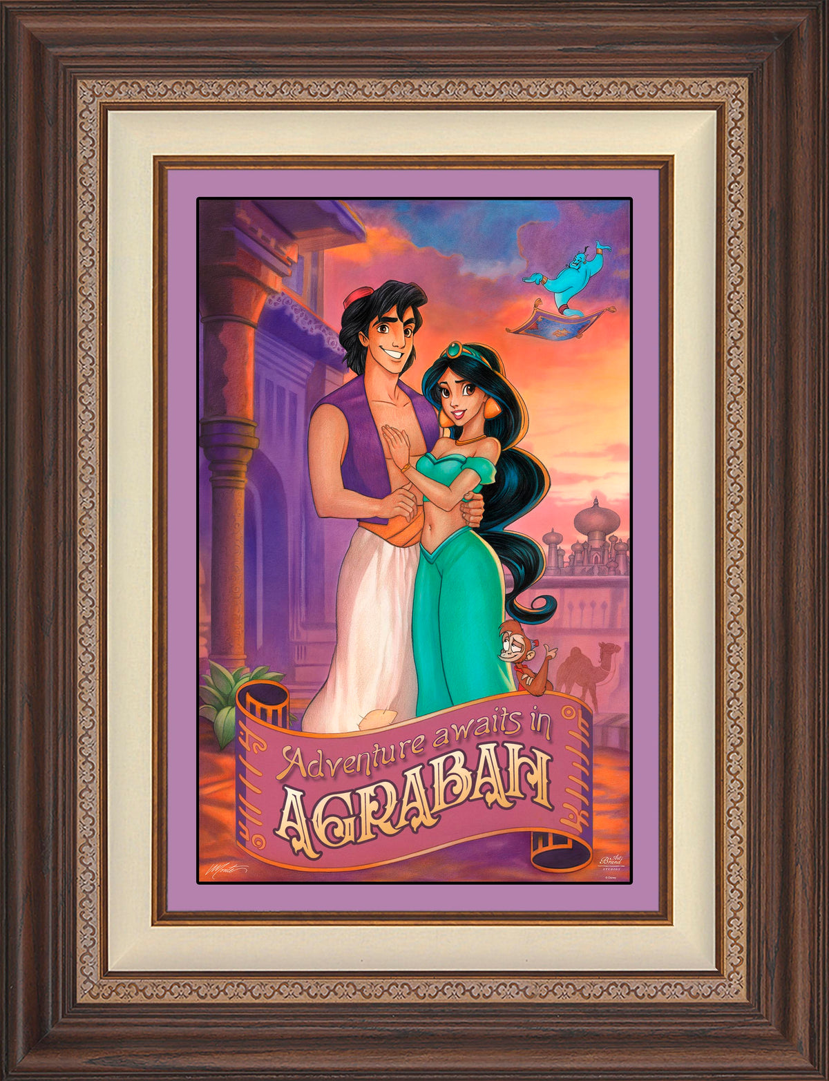 Disney's Aladdin - Adventure Awaits in Agrabah - Limited Edition Canvas