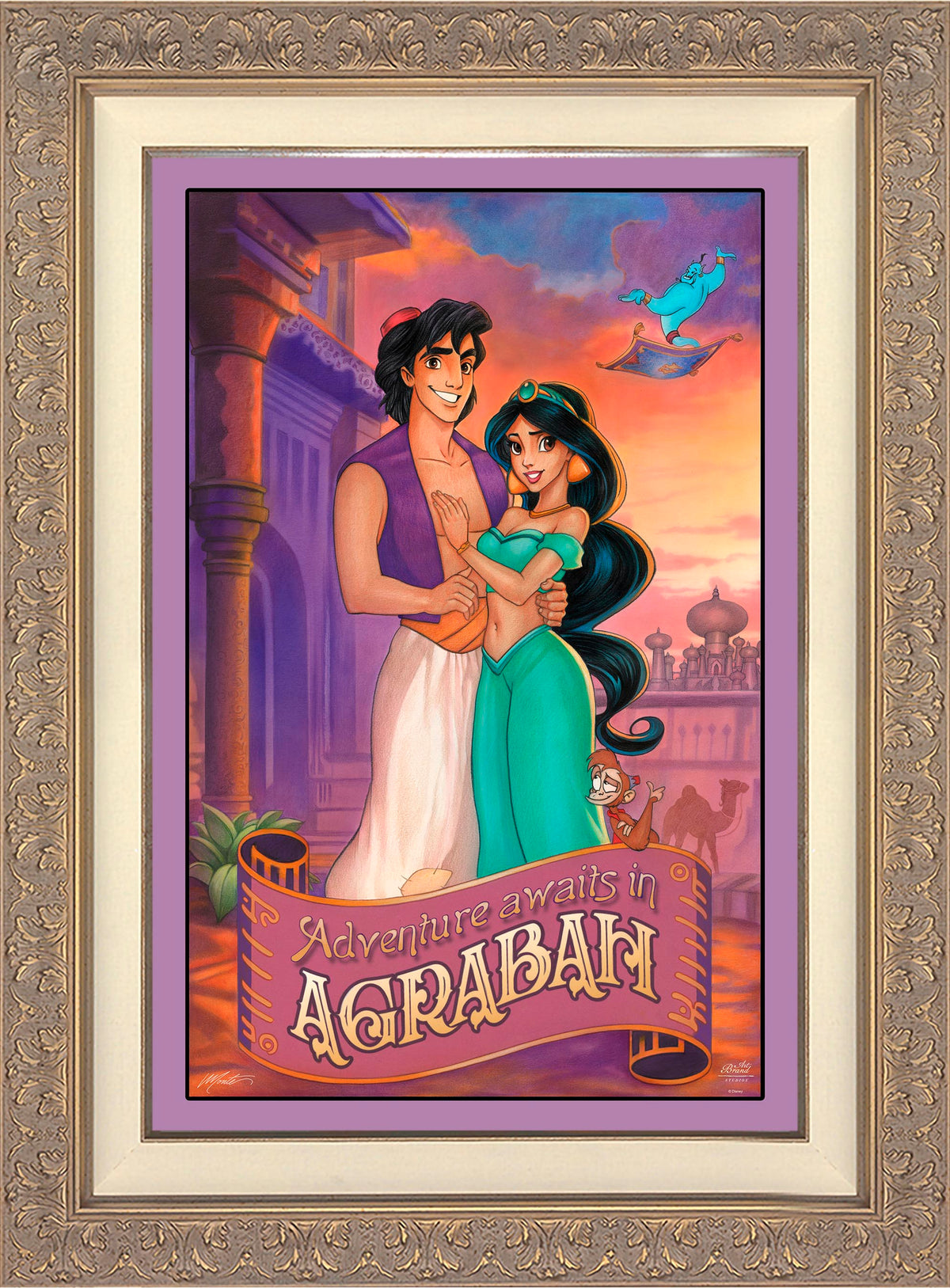 Disney's Aladdin - Adventure Awaits in Agrabah - Limited Edition Canvas