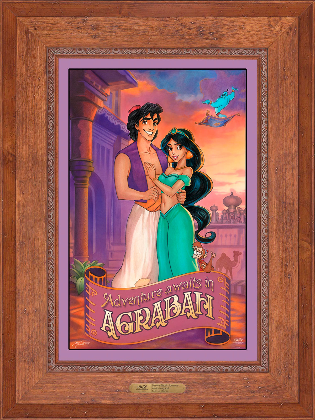 Disney's Aladdin - Adventure Awaits in Agrabah - Limited Edition Canvas