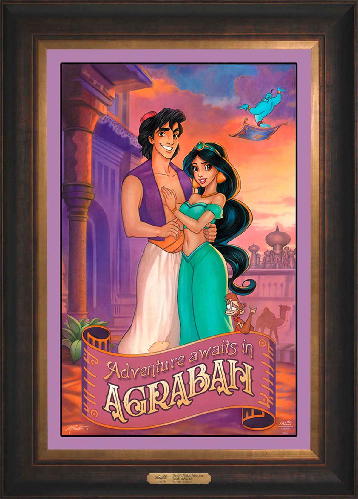 Disney's Aladdin - Adventure Awaits in Agrabah - Limited Edition Canvas