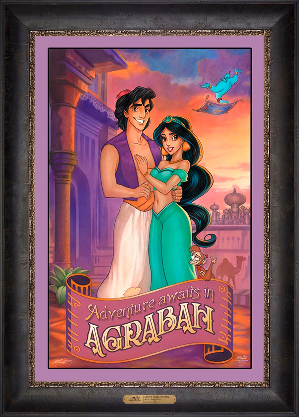 Disney's Aladdin - Adventure Awaits in Agrabah - Limited Edition Canvas