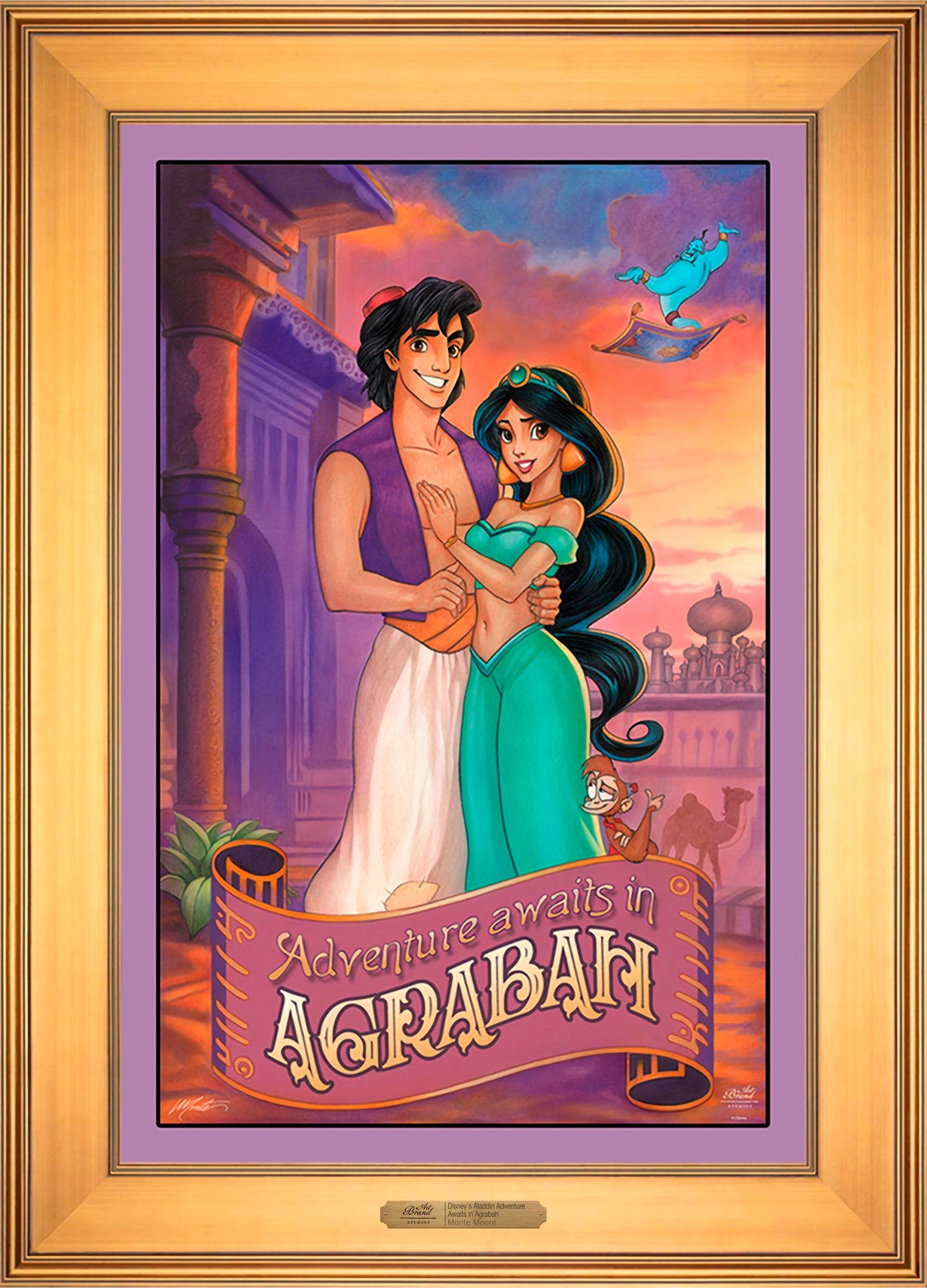 Disney's Aladdin - Adventure Awaits in Agrabah - Limited Edition Canvas