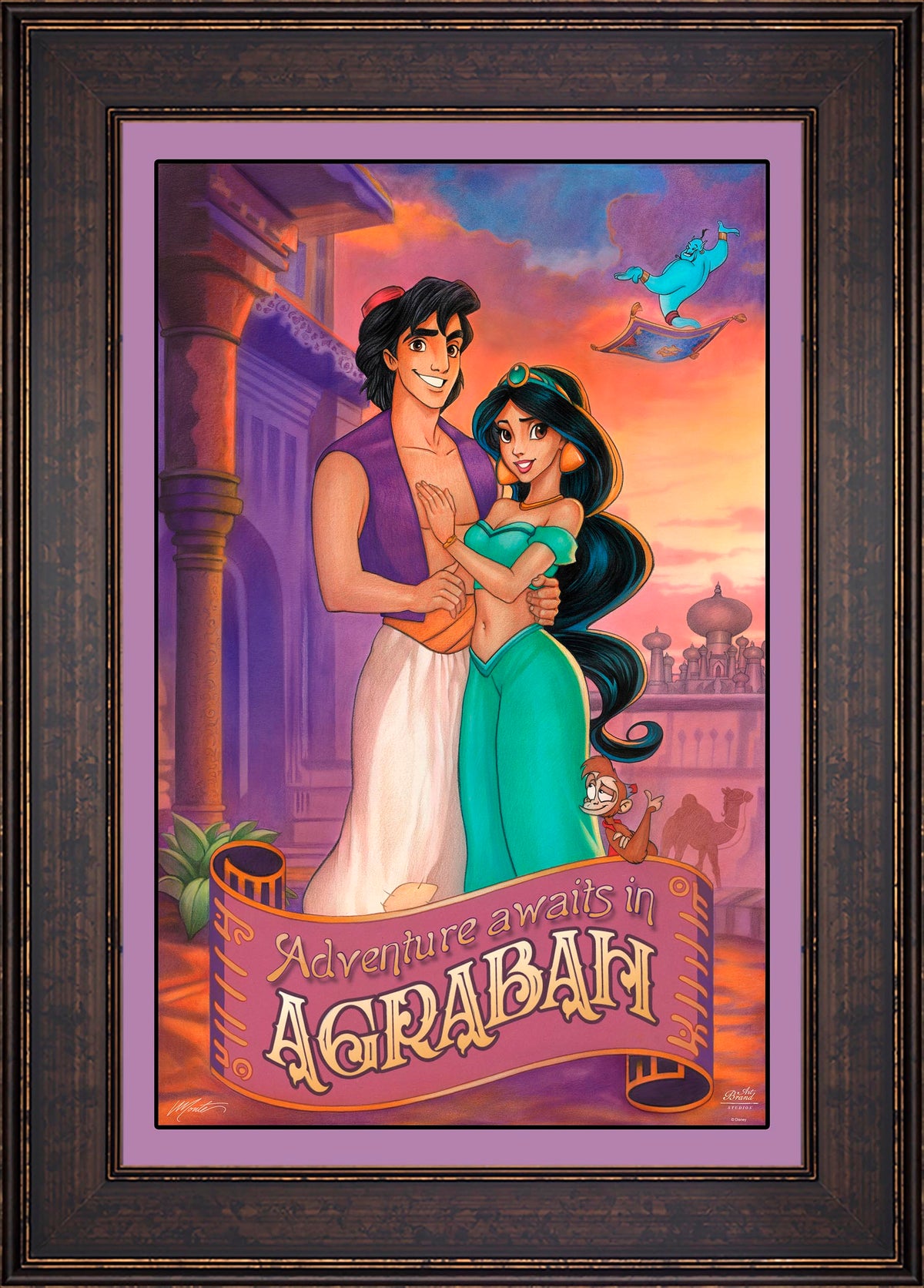 Disney's Aladdin - Adventure Awaits in Agrabah - Limited Edition Canvas