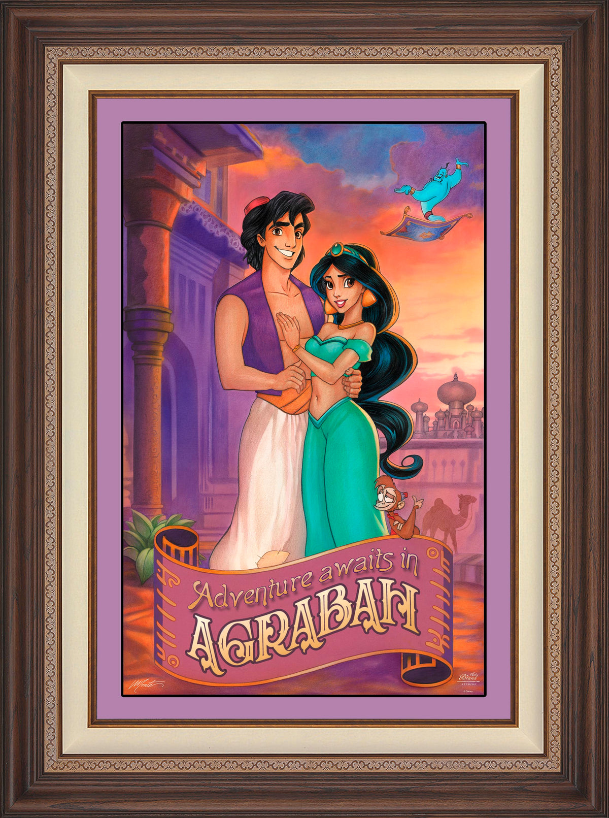 Disney's Aladdin - Adventure Awaits in Agrabah - Limited Edition Canvas