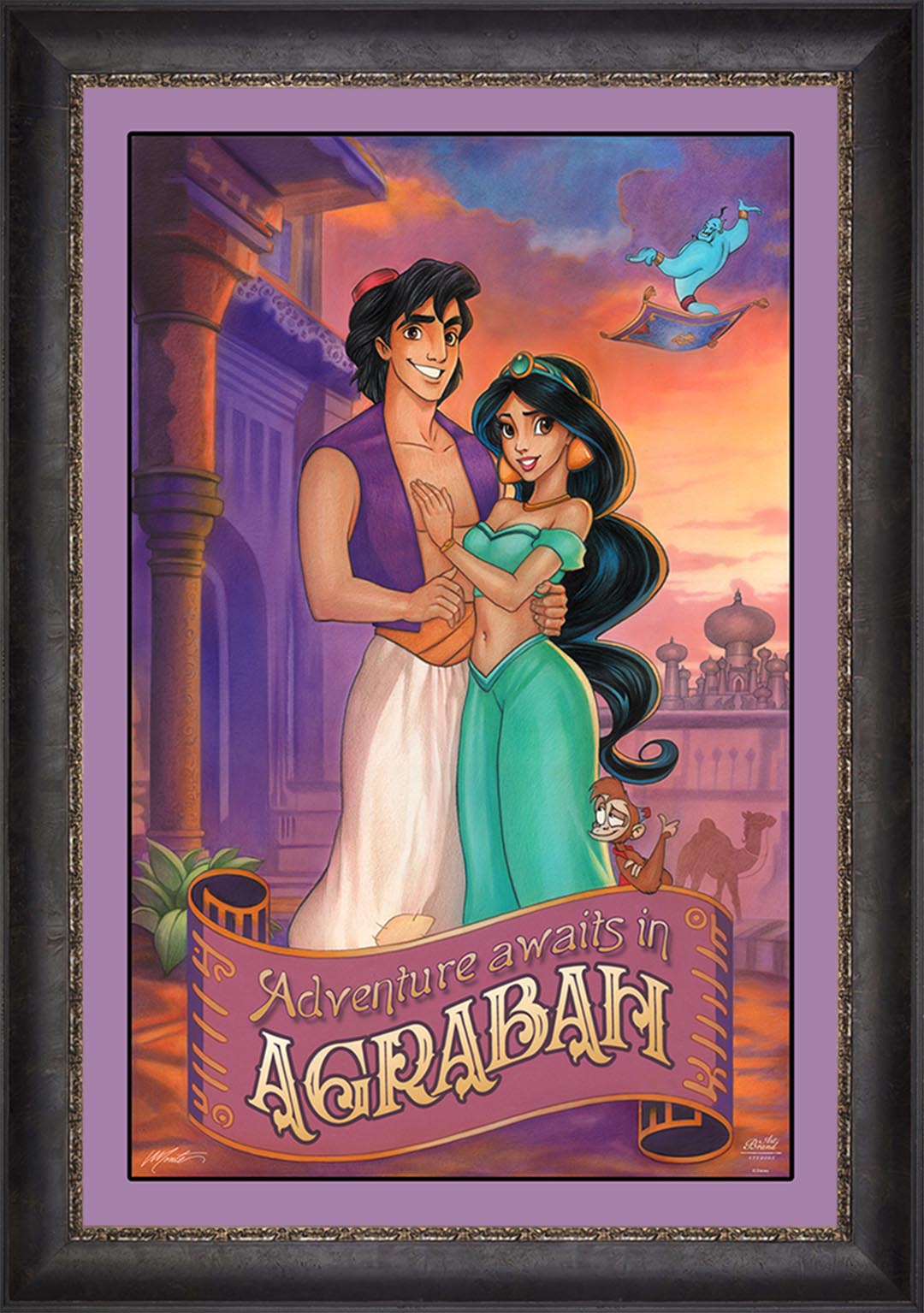 Disney's Aladdin - Adventure Awaits in Agrabah - Limited Edition Canvas