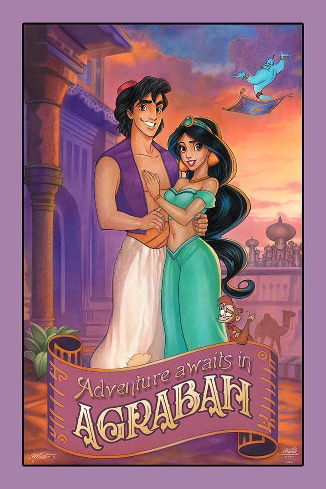 Disney's Aladdin - Adventure Awaits in Agrabah - Limited Edition Canvas