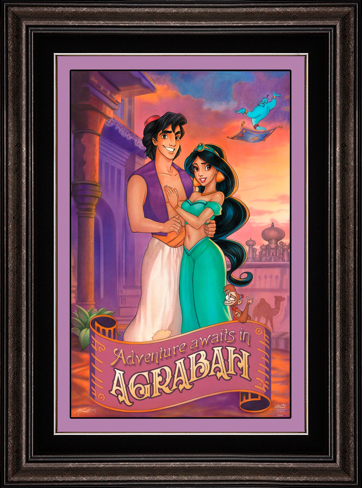 Disney's Aladdin - Adventure Awaits in Agrabah - Limited Edition Canvas