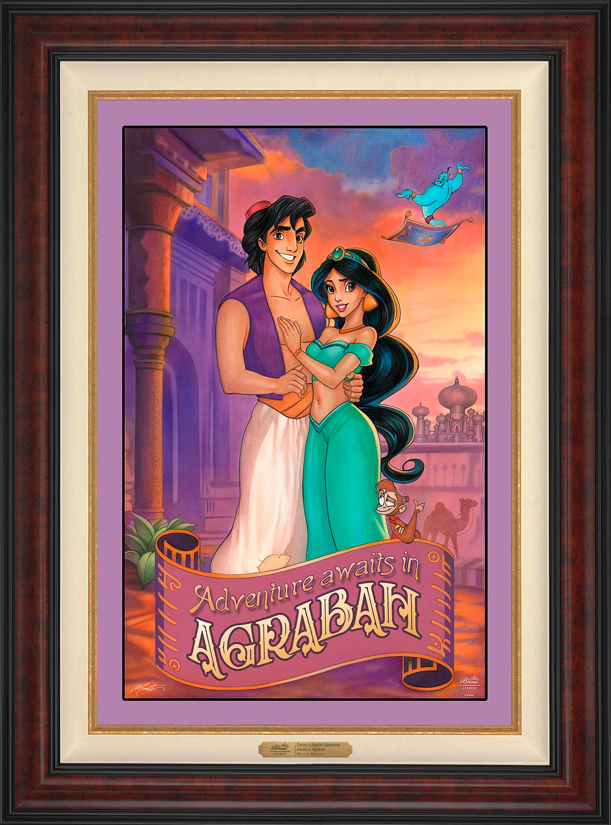 Disney's Aladdin - Adventure Awaits in Agrabah - Limited Edition Canvas